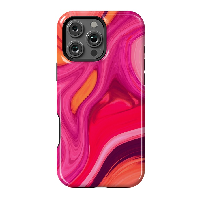 iPhone 16 Pro Max StrongFit Liquid Marble Acrylic by ArtsCase