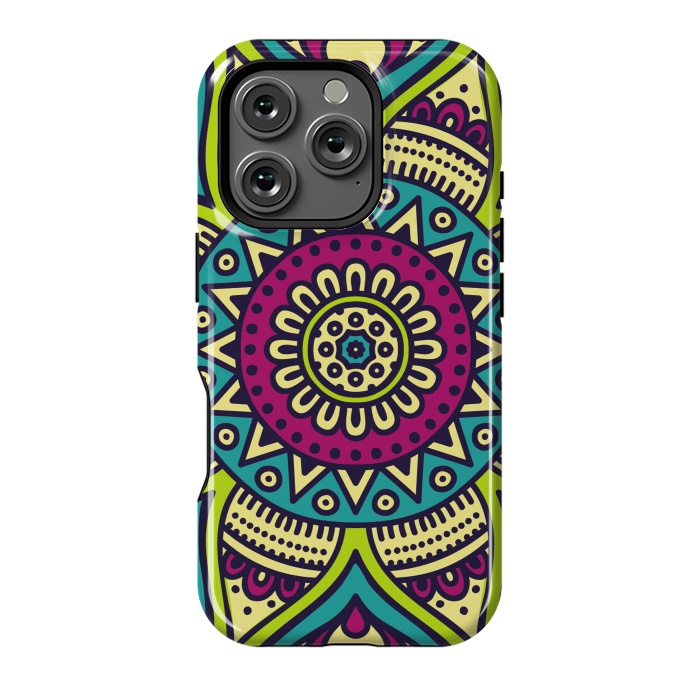 iPhone 16 Pro StrongFit Mandala 455 by ArtsCase