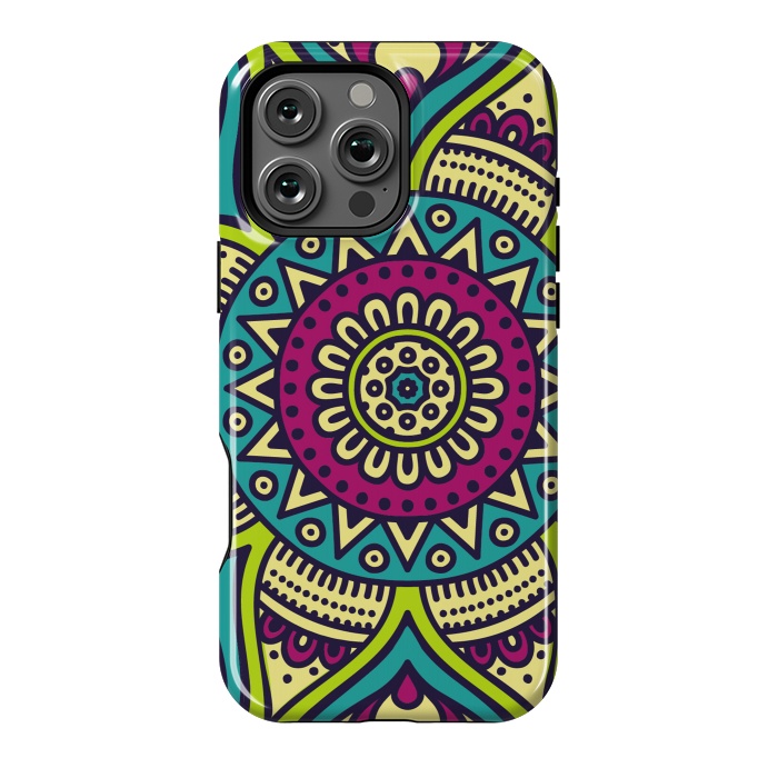 iPhone 16 Pro Max StrongFit Mandala 455 by ArtsCase