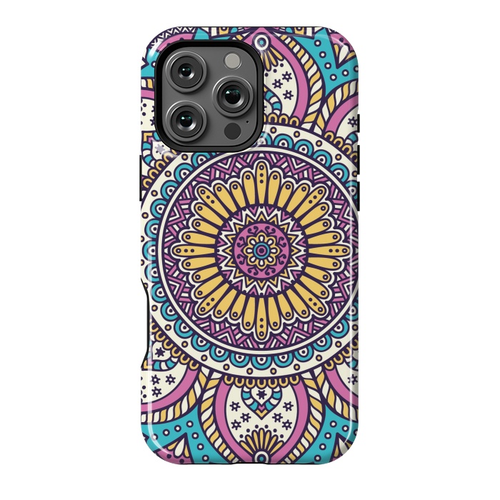 iPhone 16 Pro Max StrongFit Mandala 458 by ArtsCase