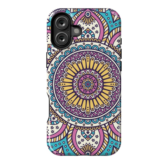 iPhone 16 Plus StrongFit Mandala 458 by ArtsCase