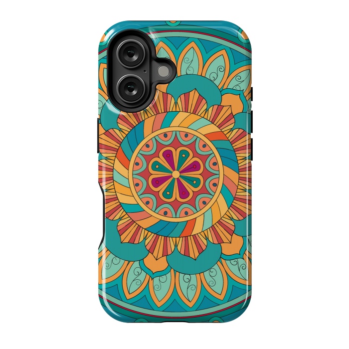 iPhone 16 StrongFit Mandala Pattern Design 20 by ArtsCase