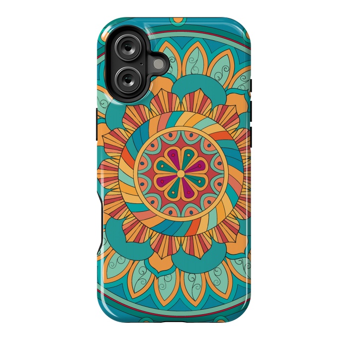 iPhone 16 Plus StrongFit Mandala Pattern Design 20 by ArtsCase