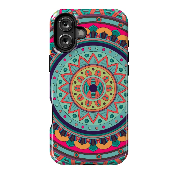 iPhone 16 Plus StrongFit Mandala Pattern Design 21 by ArtsCase