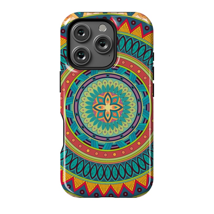 iPhone 16 Pro StrongFit Mandala Pattern Design 22 by ArtsCase