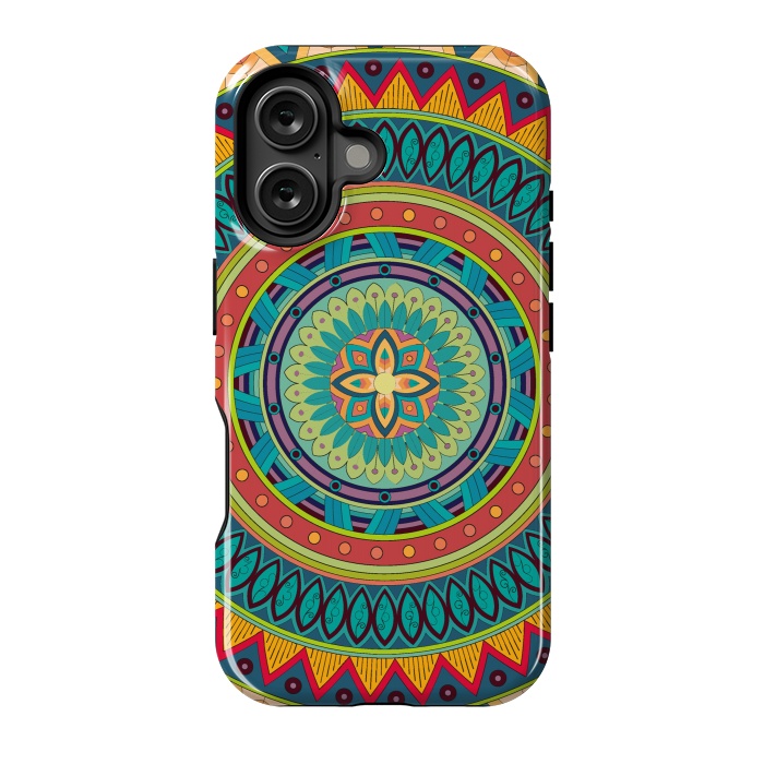 iPhone 16 StrongFit Mandala Pattern Design 22 by ArtsCase