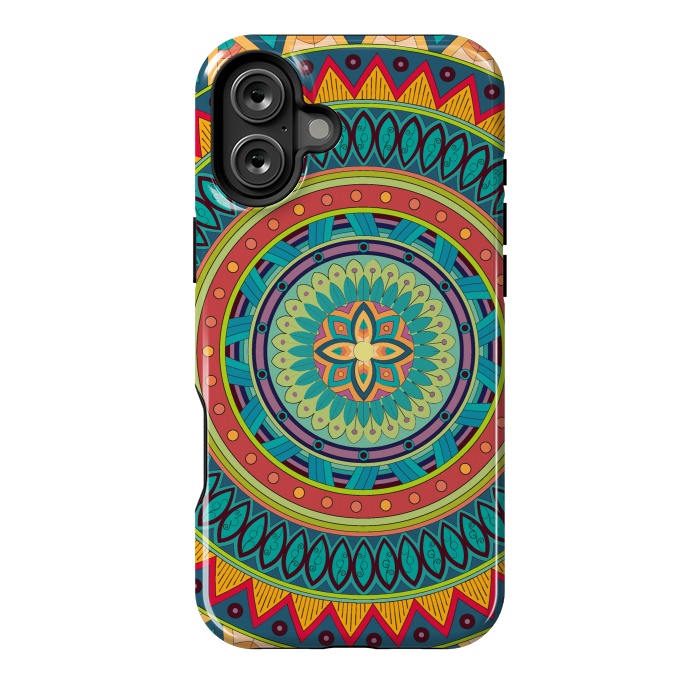 iPhone 16 Plus StrongFit Mandala Pattern Design 22 by ArtsCase