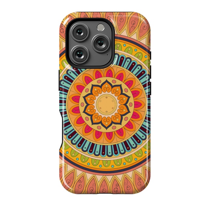 iPhone 16 Pro StrongFit Mandala Pattern Design 24 by ArtsCase