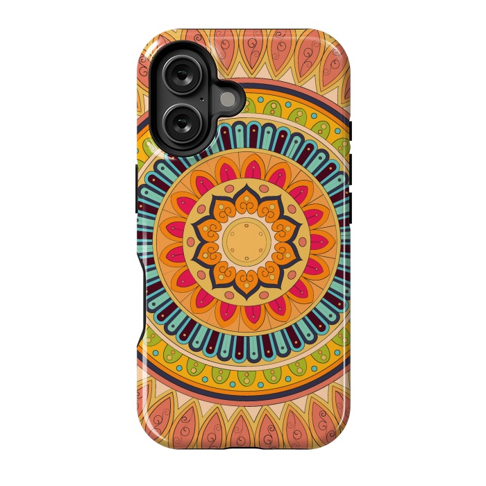 iPhone 16 StrongFit Mandala Pattern Design 24 by ArtsCase