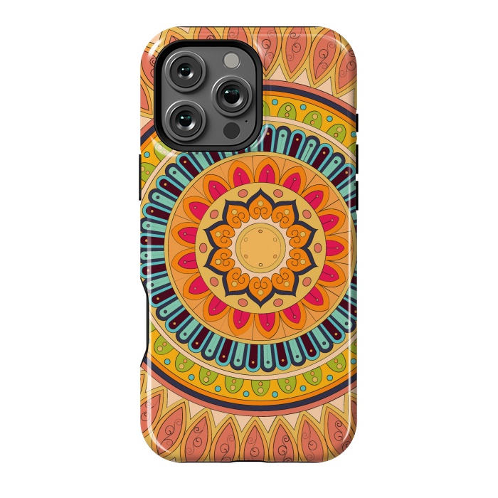 iPhone 16 Pro Max StrongFit Mandala Pattern Design 24 by ArtsCase