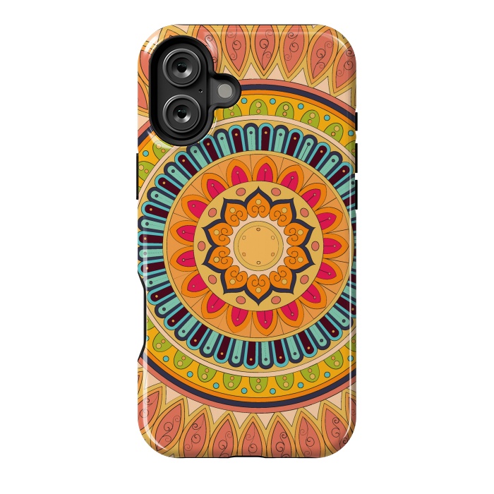 iPhone 16 Plus StrongFit Mandala Pattern Design 24 by ArtsCase