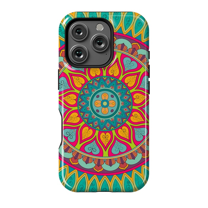 iPhone 16 Pro StrongFit Mandala Pattern Design 25 by ArtsCase