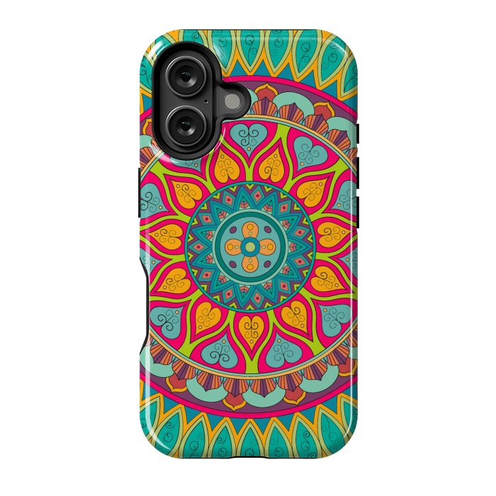 iPhone 16 StrongFit Mandala Pattern Design 25 by ArtsCase