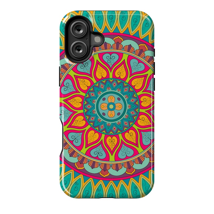 iPhone 16 Plus StrongFit Mandala Pattern Design 25 by ArtsCase