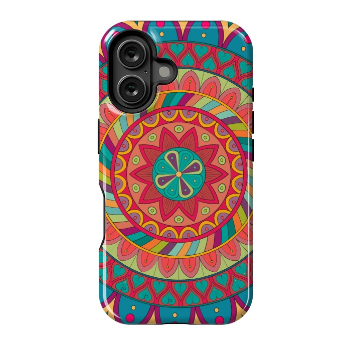 iPhone 16 StrongFit Mandala Pattern Design 26 by ArtsCase