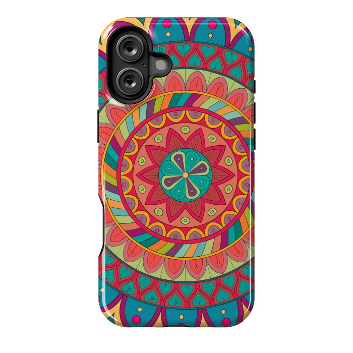 iPhone 16 Plus StrongFit Mandala Pattern Design 26 by ArtsCase