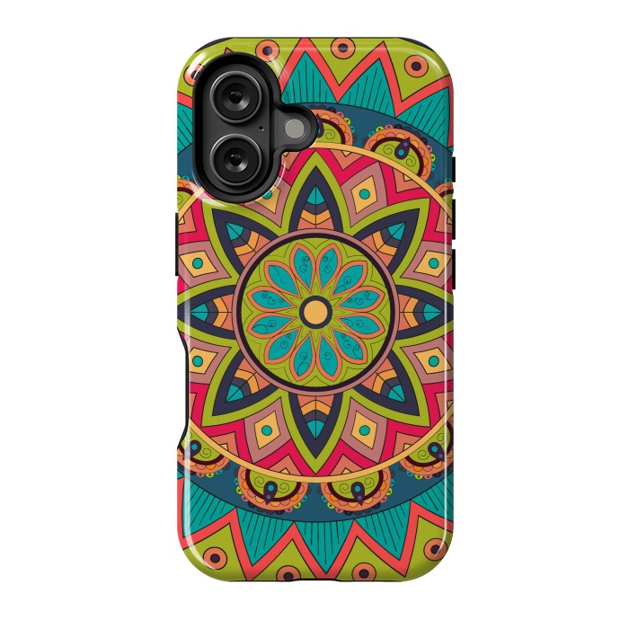 iPhone 16 StrongFit Mandala Pattern Design 27 by ArtsCase