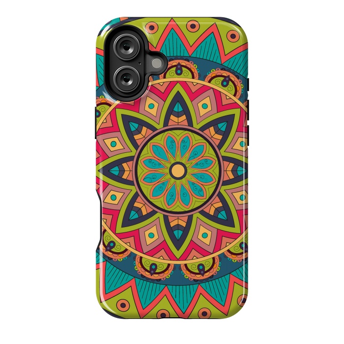 iPhone 16 Plus StrongFit Mandala Pattern Design 27 by ArtsCase