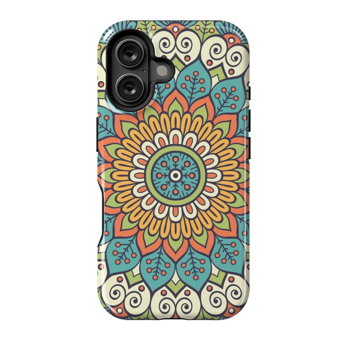 iPhone 16 StrongFit Mandala Pattern I by ArtsCase