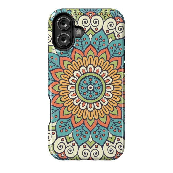 iPhone 16 Plus StrongFit Mandala Pattern I by ArtsCase