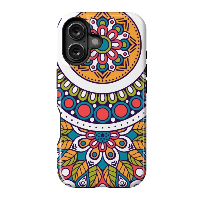 iPhone 16 StrongFit Mandala Pattern 200 by ArtsCase