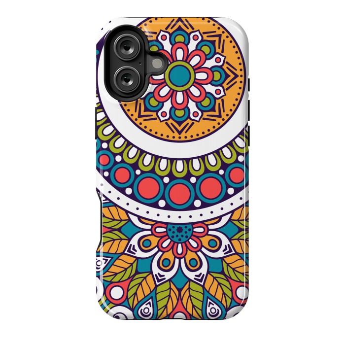 iPhone 16 Plus StrongFit Mandala Pattern 200 by ArtsCase