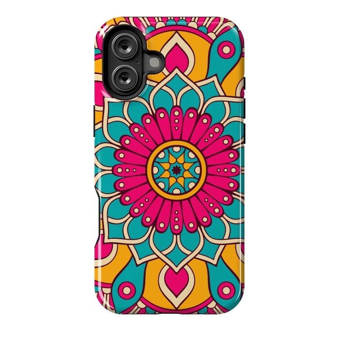 iPhone 16 Plus StrongFit Mandala Pattern 201 by ArtsCase