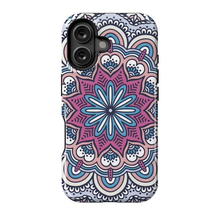 iPhone 16 StrongFit Mandala Pattern 202 by ArtsCase