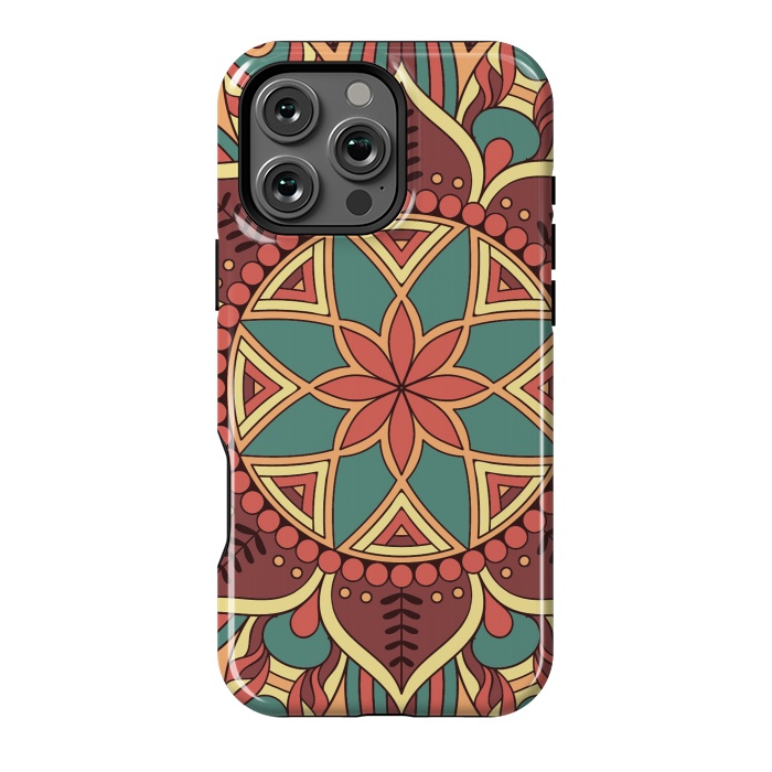 iPhone 16 Pro Max StrongFit Mandala Pattern 203 by ArtsCase