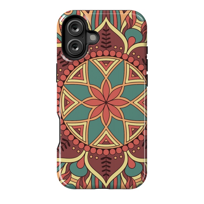 iPhone 16 Plus StrongFit Mandala Pattern 203 by ArtsCase