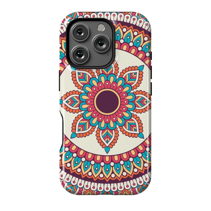 iPhone 16 Pro StrongFit Mandala Pattern 204 by ArtsCase