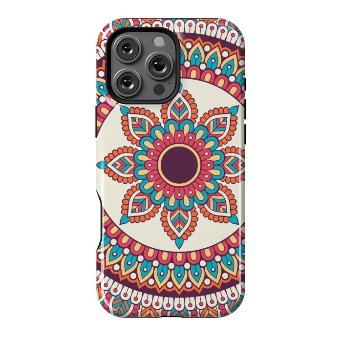 iPhone 16 Pro Max StrongFit Mandala Pattern 204 by ArtsCase