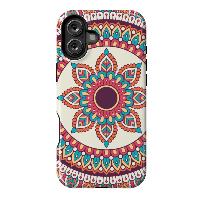 iPhone 16 Plus StrongFit Mandala Pattern 204 by ArtsCase