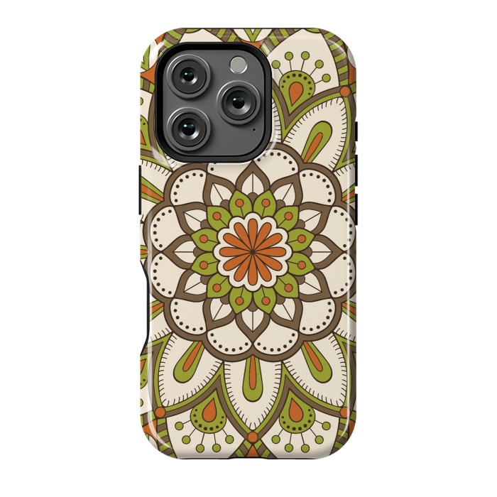 iPhone 16 Pro StrongFit Mandala Pattern 205 by ArtsCase