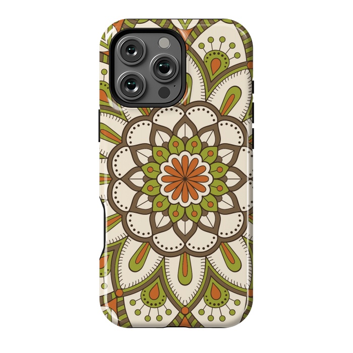 iPhone 16 Pro Max StrongFit Mandala Pattern 205 by ArtsCase