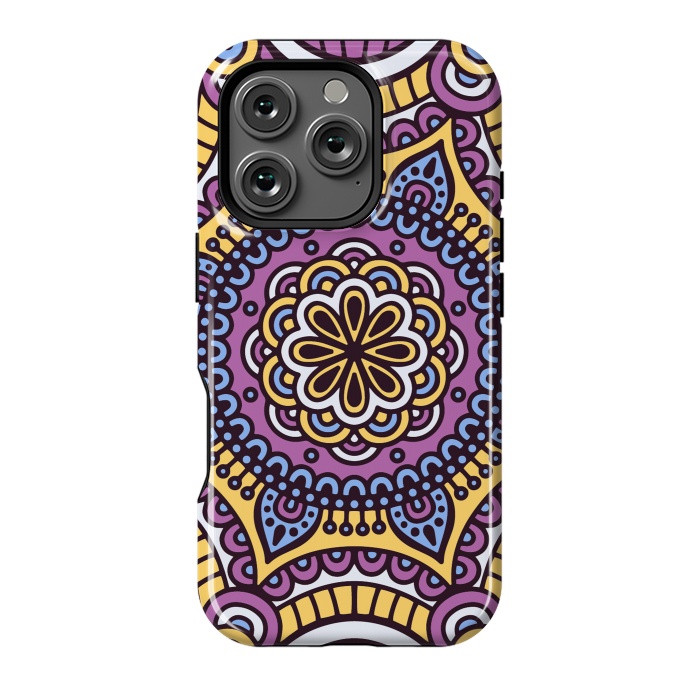 iPhone 16 Pro StrongFit Mandala Pattern 206 by ArtsCase