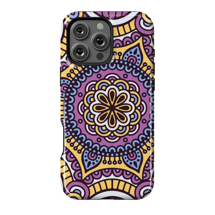 iPhone 16 Pro Max StrongFit Mandala Pattern 206 by ArtsCase