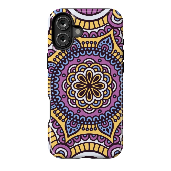 iPhone 16 Plus StrongFit Mandala Pattern 206 by ArtsCase