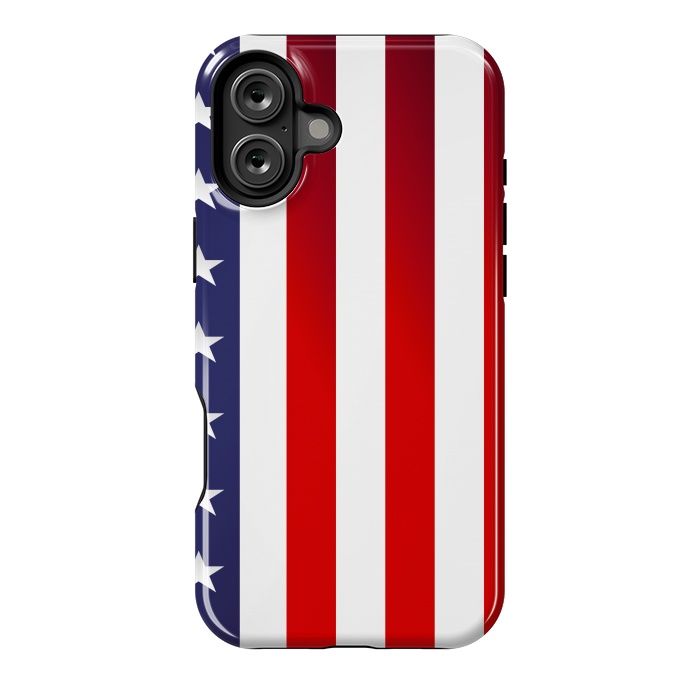 iPhone 16 Plus StrongFit usa flag by haroulita