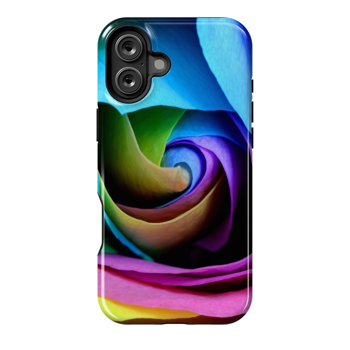 iPhone 16 Plus StrongFit colorful rose by haroulita