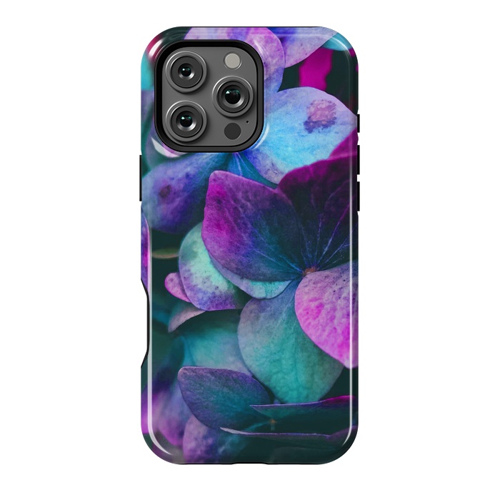 iPhone 16 Pro Max StrongFit purple hydrangea by haroulita