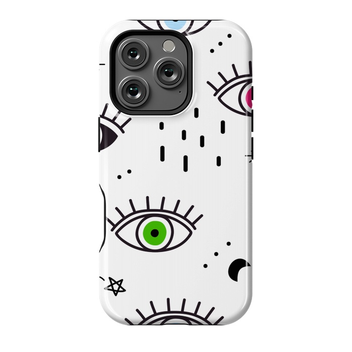 iPhone 16 Pro StrongFit evil eyes ii by haroulita