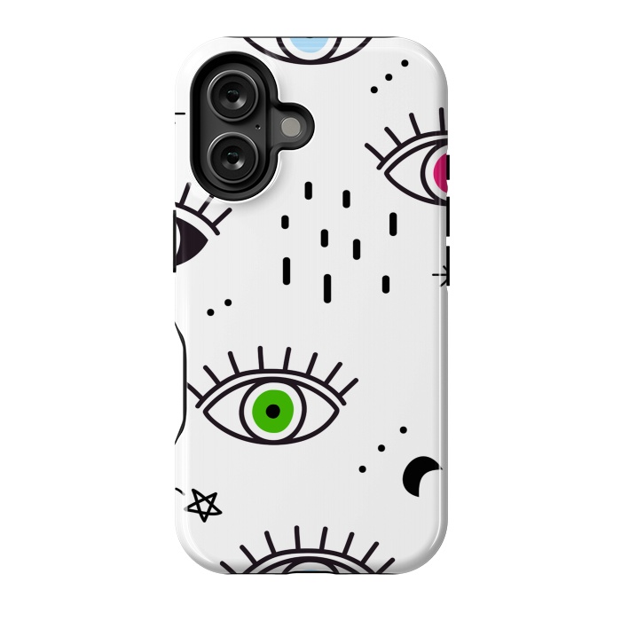 iPhone 16 StrongFit evil eyes ii by haroulita