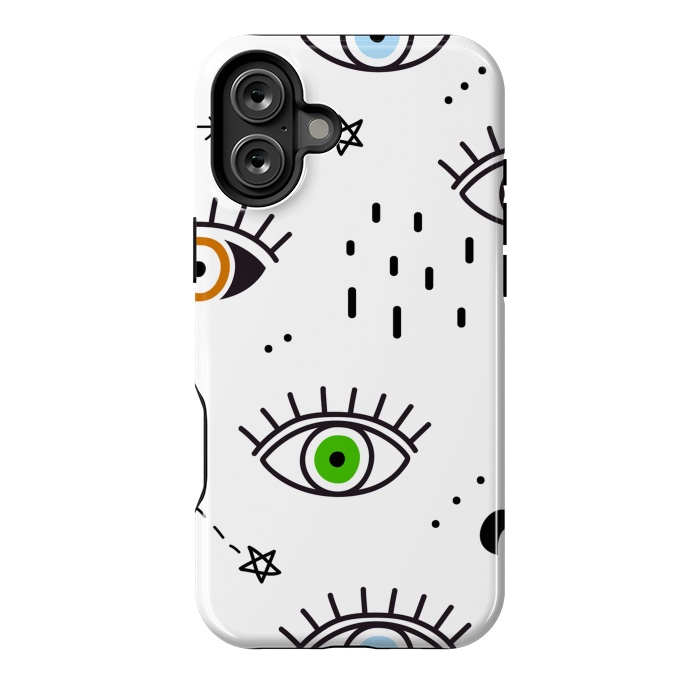 iPhone 16 Plus StrongFit evil eyes ii by haroulita