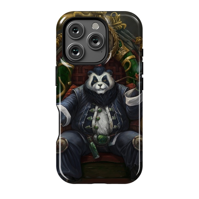 iPhone 16 Pro StrongFit Smoking Panda  by Winston