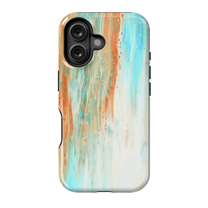 iPhone 16 StrongFit Abstract Liquid Pattern by Creativeaxle