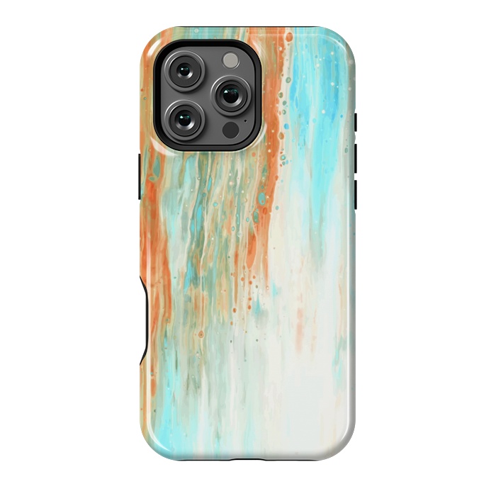 iPhone 16 Pro Max StrongFit Abstract Liquid Pattern by Creativeaxle