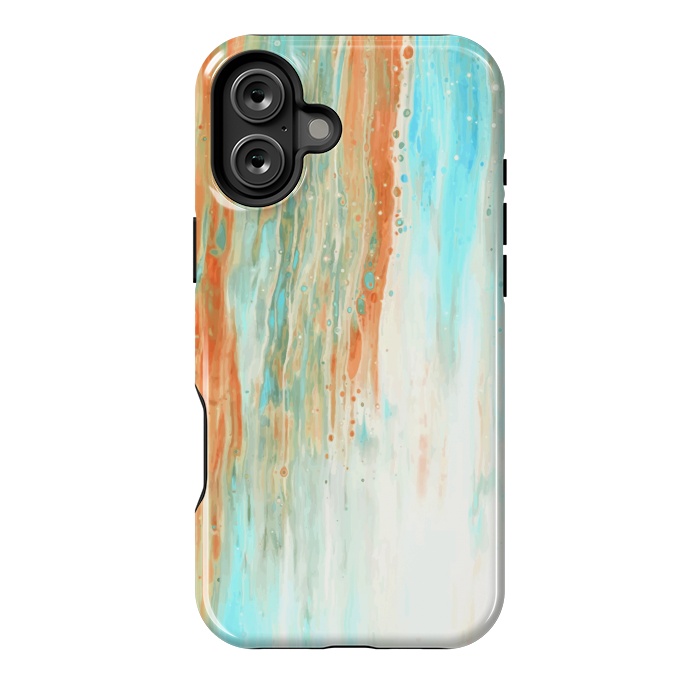 iPhone 16 Plus StrongFit Abstract Liquid Pattern by Creativeaxle