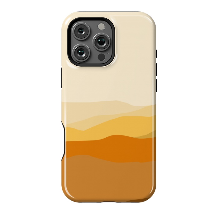 iPhone 16 Pro Max StrongFit Brown Valley by Creativeaxle