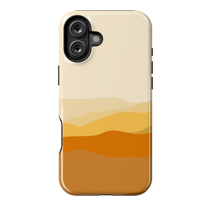 iPhone 16 Plus StrongFit Brown Valley by Creativeaxle